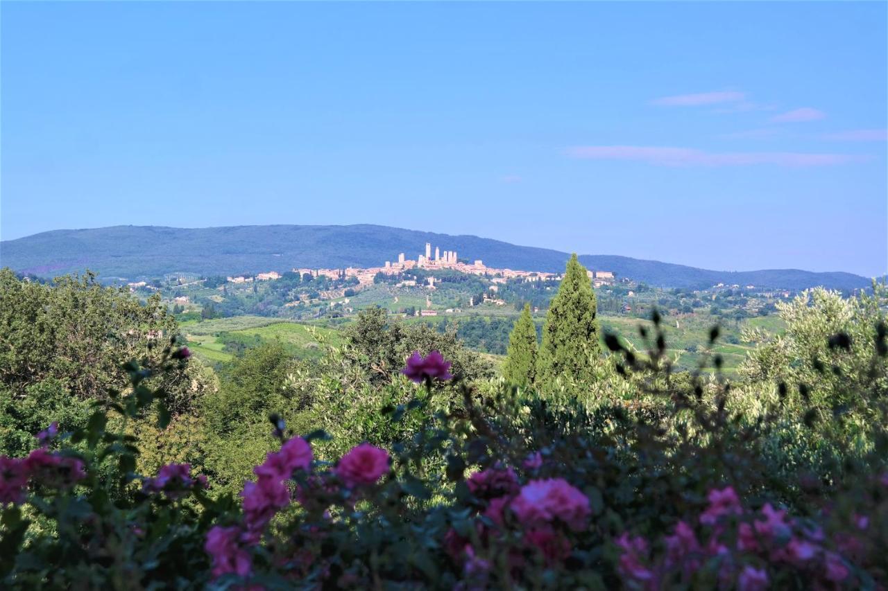 Appartamenti Ava E Tegrino Nell'Antica Dimora Di Fulignano San Gimignano Luaran gambar